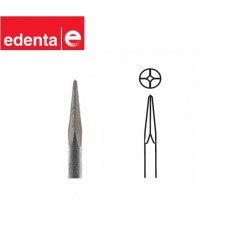 Edenta Tungsten Carbide TC C515.023 - 4 Sided Fissure Bur - 1pc